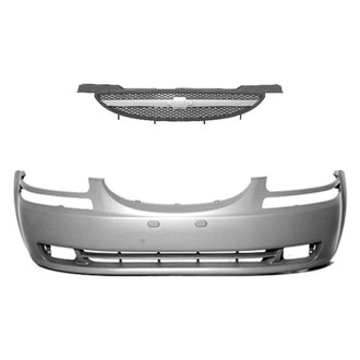 Replace® - 2-Piece (Front Bumper Cover, Grille) (Standard Line)