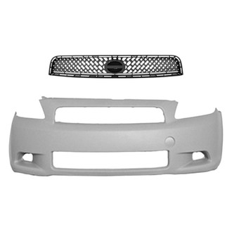Replace® - 2-Piece (Front Bumper Cover, Grille) (Standard Line)