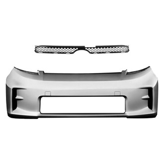 Replace® - 2-Piece (Front Bumper Cover, Grille) (Standard Line)