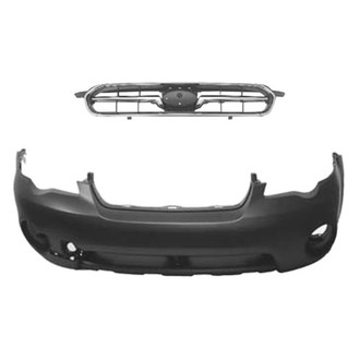Replace® BNDL-230892 - 2-Piece (Front Bumper Cover, Grille) (Standard Line)
