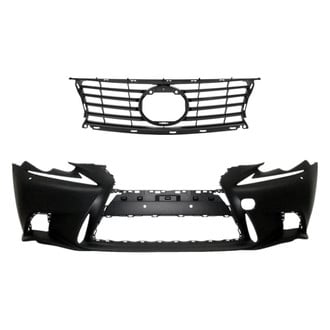 Replace® - 2-Piece (Front Bumper Cover, Grille)