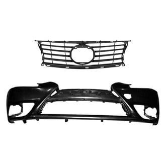 Replace® - 2-Piece (Front Bumper Cover, Grille) (Standard Line)