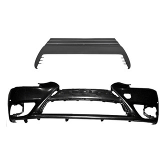 Replace® - 2-Piece (Front Bumper Cover, Grille) (Standard Line)