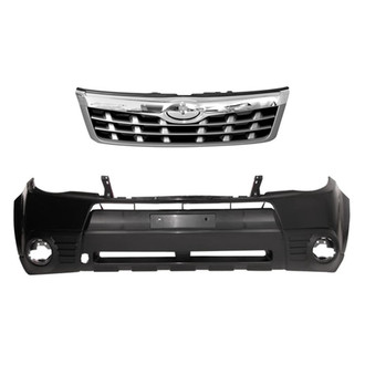Replace® - 2-Piece (Front Bumper Cover, Grille)