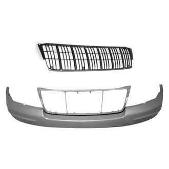 Replace® - 2-Piece (Front Bumper Cover, Grille) (Standard Line)