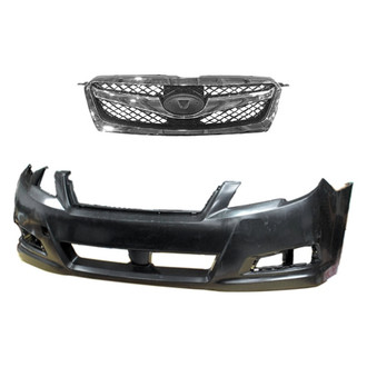 Replace® - 2-Piece (Front Bumper Cover, Grille)