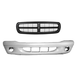 Replace® - 2-Piece (Front Bumper Cover, Grille) (Standard Line)