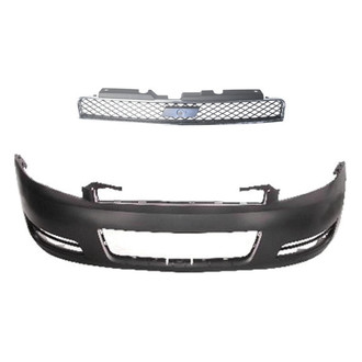 Replace® - 2-Piece (Front Bumper Cover, Grille) (Standard Line)
