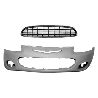 Replace® - 2-Piece (Front Bumper Cover, Grille) (Standard Line)