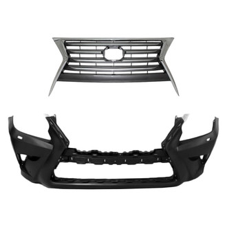 Replace® - 2-Piece (Front Bumper Cover, Grille)