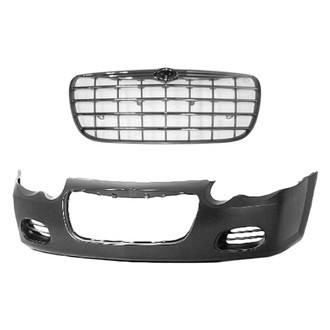 Replace® - 2-Piece (Front Bumper Cover, Grille) (Standard Line)