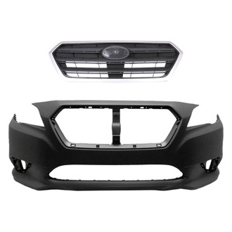 Replace® - 2-Piece (Front Bumper Cover, Grille) (Standard Line)