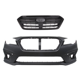 Replace® - 2-Piece (Front Bumper Cover, Grille) (Standard Line)