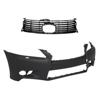 Replace® - 2-Piece (Front Bumper Cover, Grille) (Standard Line)