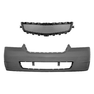 Replace® - 2-Piece (Front Bumper Cover, Grille) (Standard Line)