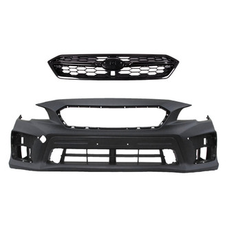Replace® - 2-Piece (Front Bumper Cover, Grille)