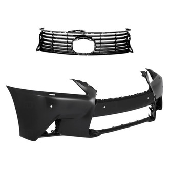 Replace® - 2-Piece (Front Bumper Cover, Grille) (Standard Line)