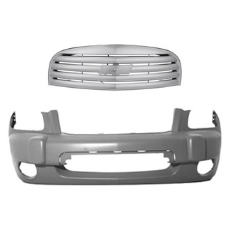 Replace® - 2-Piece (Front Bumper Cover, Grille) (Standard Line)