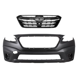 Replace® - 2-Piece (Front Bumper Cover, Grille) (Standard Line)