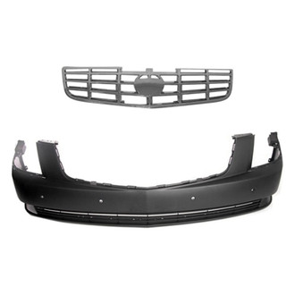 Replace® - 2-Piece (Front Bumper Cover, Grille)