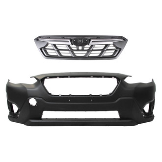 Replace® - 2-Piece (Front Bumper Cover, Grille)