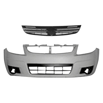 Replace® - 2-Piece (Front Bumper Cover, Grille) (Standard Line)