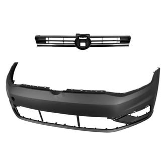 Replace® - 2-Piece (Front Bumper Cover, Grille)