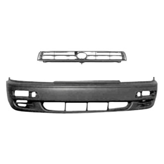 Replace® - 2-Piece (Front Bumper Cover, Grille) (Standard Line)