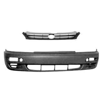 Replace® - 2-Piece (Front Bumper Cover, Grille) (Standard Line)