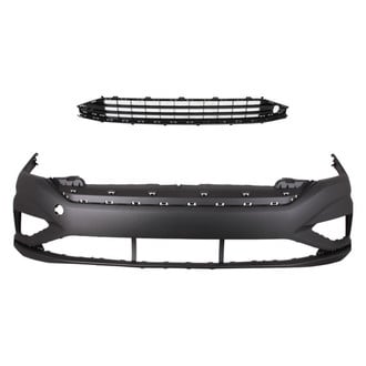 Replace® - 2-Piece (Front Bumper Cover, Grille)