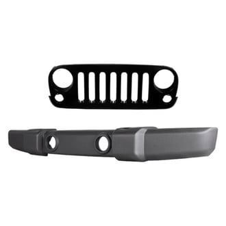 Replace® - 2-Piece (Front Bumper Cover, Grille)