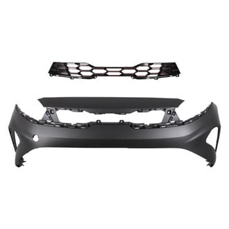 Replace® - 2-Piece (Front Bumper Cover, Grille) (Standard Line)