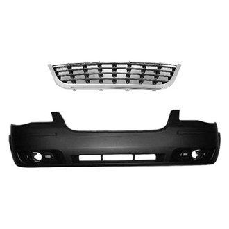 Replace® - 2-Piece (Front Bumper Cover, Grille) (CAPA Certified)