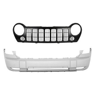 Replace® - 2-Piece (Front Bumper Cover, Grille) (Standard Line)
