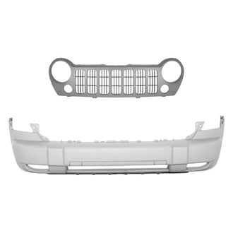 Replace® - 2-Piece (Front Bumper Cover, Grille) (Standard Line)
