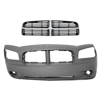 Replace® - 2-Piece (Front Bumper Cover, Grille) (Standard Line)