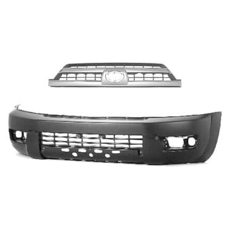 Replace® - 2-Piece (Front Bumper Cover, Grille) (Standard Line)