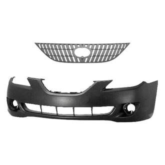 Replace® - 2-Piece (Front Bumper Cover, Grille) (Standard Line)
