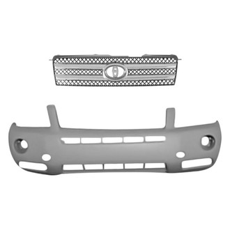 Replace® - 2-Piece (Front Bumper Cover, Grille) (Standard Line)