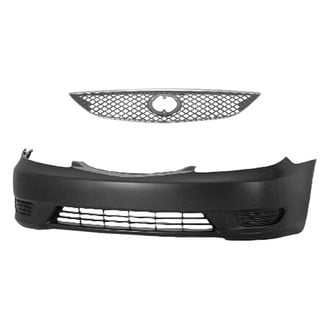 Replace® - 2-Piece (Front Bumper Cover, Grille) (Standard Line)