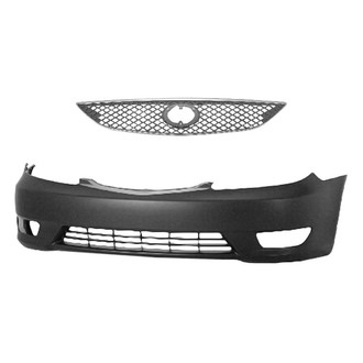 Replace® - 2-Piece (Front Bumper Cover, Grille) (Standard Line)