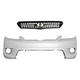 Replace® - 2-Piece (Front Bumper Cover, Grille) (Standard Line)