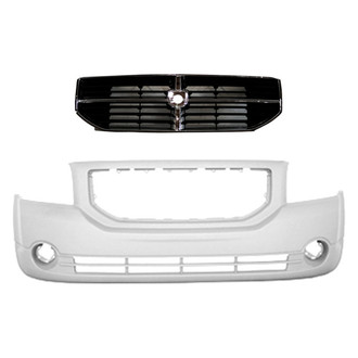 Replace® - 2-Piece (Front Bumper Cover, Grille)
