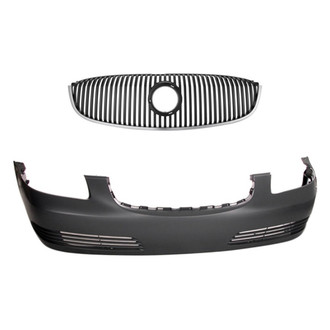 Replace® - 2-Piece (Front Bumper Cover, Grille) (Standard Line)