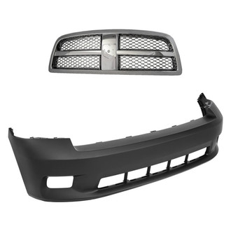 Replace® - 2-Piece (Front Bumper Cover, Grille) (Standard Line)