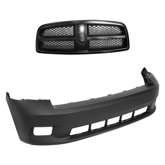 Replace® - 2-Piece (Front Bumper Cover, Grille) (Standard Line)