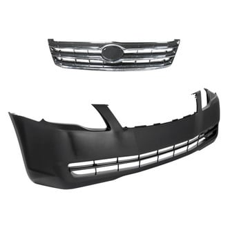 Replace® - 2-Piece (Front Bumper Cover, Grille) (Standard Line)