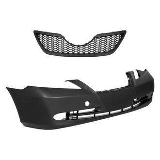 Replace® - 2-Piece (Front Bumper Cover, Grille) (Standard Line)