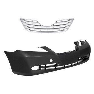 Replace® - 2-Piece (Front Bumper Cover, Grille) (Standard Line)
