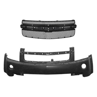 Replace® - 2-Piece (Front Bumper Cover, Grille) (Standard Line)